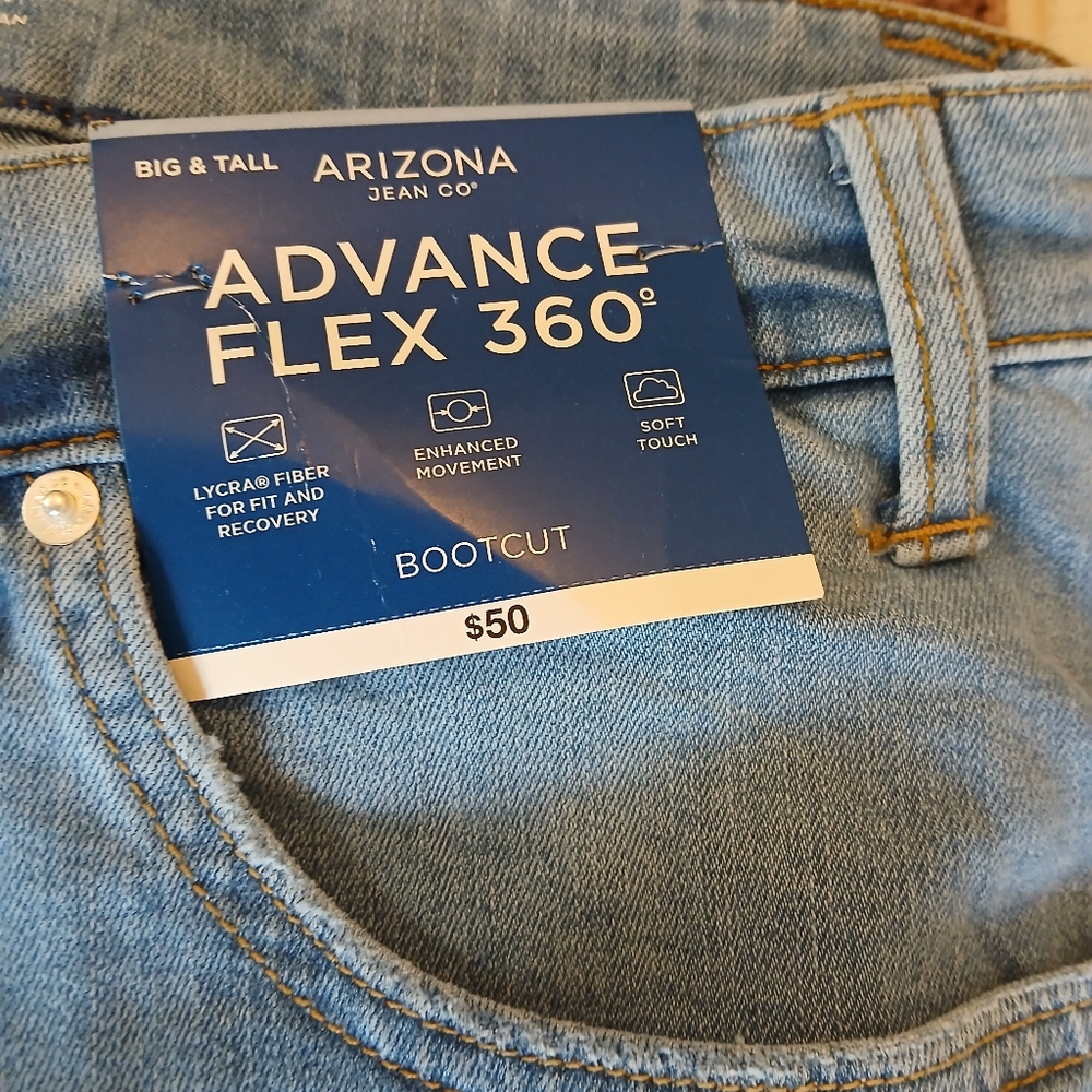 Arizona Jean Company Light Blue Bootcut Jeans